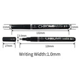 Nib Liquid Chrome Silver Pump Marker Paint Pen Gloss Mirror Effect - 1.0mm