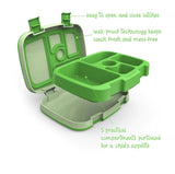Bentgo Kids Lunch Box With Compartment Bento-Style Container Leak-Proof Green