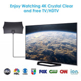 300 Mile Range Antenna TV Digital HD Skywire 4K Antena Digital Indoor HDTV 1080p