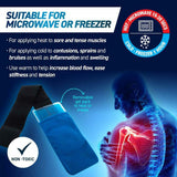 Small Gel Wrap Hot/Cold Microwaveable Ice Pack with Wrap Pain Relief