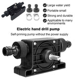Hand Electric Drill Pump Drive Self Priming Pump Water Oil Fluid Transfer Small
