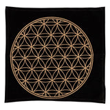 Flower of Life Altar Cloth Velvet Tapestry Tapestries Tablecloth Home Decor