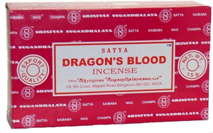 Satya Dragon Blood Incense Sticks Aroma Relaxation Fragrance 15g x 12 Packet