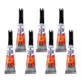 7pcs Super Glue Quick Dry DIY Projects Wood Metal Plastic Handy Hardware