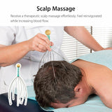Neck Head Massager Scalp Equipment Tool Revive Stress Relax Octopus Massager