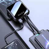 Portable Power Bank 10000mAh Mini USB Pack LED Battery Charger For Mobile Phone