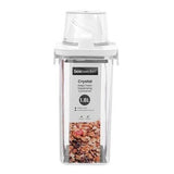 2PK Keep Fresh Dispensing Container Measuring Cup  Kitchen Pantry  1.8L