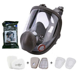 Gas Mask 7 in 1 Full Face Chemical Spray Painting Respirator Vapour 6800