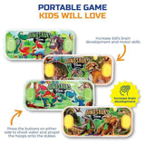 1x Jurassic Dinosaur Assorted Handheld Water Ring Toss Game
