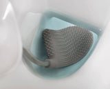 Joseph Joseph Flexible Steel Toilet Brush with Slim Holder Bathroom Cleaning