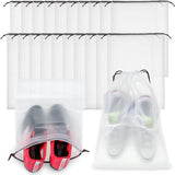 5Pcs Portable Shoes Bag Travel Sport Storage Pouch Drawstring Dust Clear 30x40cm