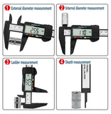 0-150mm 6 inch LCD Digital Electronic Vernier Caliper