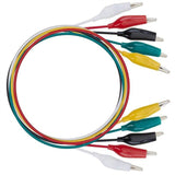 10pcs Electrical Alligator Clips Test lead Jumper Wire Crocodile Cable Wire