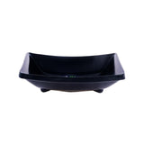 10 pcs Melamine Sauce Dish Rectangular 8.5cm x 6cm x 2.5cm - Black