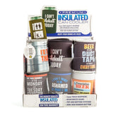 1 piece Neoprene Can Cooler Stubby Holder Breweriana Beer Can Design Assorted