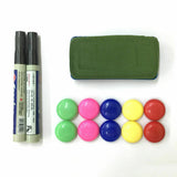 Portable Magnetic Home and Office Board Whiteboard Marker Eraser Button 90x60cm
