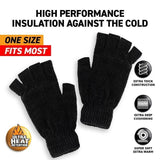 2 PAIRS WINTER FINGERLESS GLOVES MEN FASHION NEW HOT SELLING KNIT FASHION