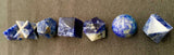 7 Pieces Sodalite Sacred Geometry Set Crystal Healing Spiritual Meditation