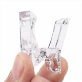 5Pcs Nail Tips Clip Clamps for Poly Gel Builder Tool Building Extension Quick
