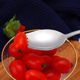 5Pcs Stainless Steel Spork Soup Salad Noodle Spoon Fork Cutlery Tableware Silver