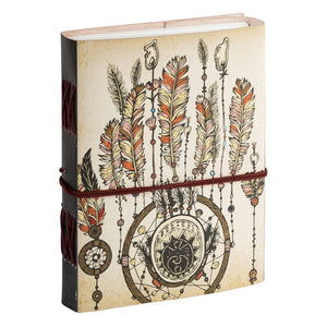 Antique Dream Catcher Journal Leather Printed Vintage Diary Notebook 17x12cm