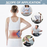 Cozy Curve Lumbar Support Pillow Pad Back Sleepers Cushion