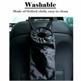 4PCS Car Travel Trash Can Bin Rubbish Garbage Hang Storage Bag Hanger Back Seat