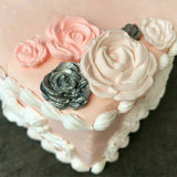 Rose Flower 3D Silicone Clay Soap Mold Mould Sugarcraft Cake Decorating