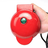 Mini Waffle Maker Baking Pan Pancake Heating Breakfast Making Machine Red