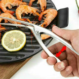 New Prawn Peeler Creat Peel Kitchen Tool Stainless Steel Shrimp Deveiner Device