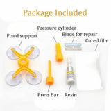 Windshield Windscreen Repair Kit Car Car Wind Glass Chip Resin Cracked Fix Tool