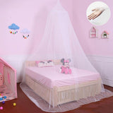 Mosquito Net Double Single Queen Canopy Bed Curtain Dome Stopping Fly Insect
