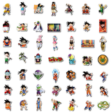 100pcs Dragon Ball Z Stickers Decal Vinyl Book Laptop iPhone Luggage Bottle