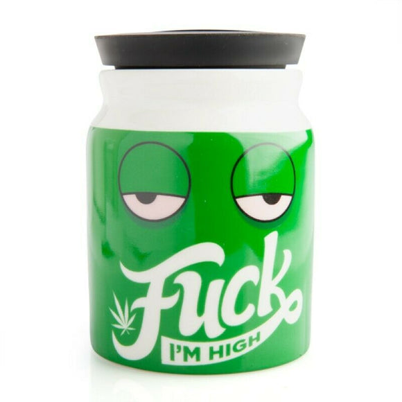 Large F*ck I'm High Stash It Storage Jar