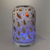 Gold Leaf Glass Mosaic Electric Essential Oil Diffuser Aromatherapy Small