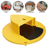 2X Mouse Trap Flip N Slide Bucket Lid Reusable Rat Catcher Killer with Ladder