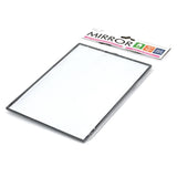 2pcs Mirror With Stand Wall Mountable Bathroom Make Up Facial - 18x24cm