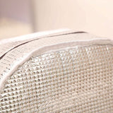 Portable Insulated Thermal Cooler Lunch Box Carry Tote Picnic Case - Navy Blue