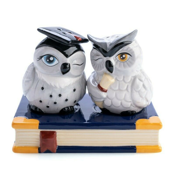 Owl Bird Lovers Salt and Pepper Shakers Set