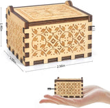Wooden Music Box Vintage Anniversary Wedding You are My Sunshine Valentine'sGift
