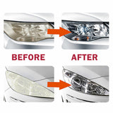 Pro Car Lens Headlight Restoration Kit Polishing Sanding Cleaner Repair Tool Set