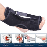 Adjustable Plantar Fasciitis Night Foot Splint Drop Orthotic Support Brace Belt