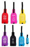 Single Bottle Wine Carry Carrying Bag Tote Neoprene Sttuby Holder Carrier BYO