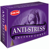 HEM Incense 120 Cones Meditation Aroma Anti-Stress Home Fragrance
