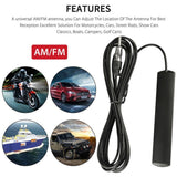 Hidden Antenna Radio Stereo AM FM Stealth for Vehicle Car Truck