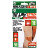 Wrap Strap Knee Support Elastic Protection Comfort Support Muscles -Size Medium