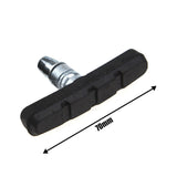 4x Mountain Bicycle V Braking Pads Blocks Shoes for Bike V Brake System C