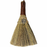 Wicca Cleanse Broom Tree of Life with Tiger Eye Harmonia Altar 20cm