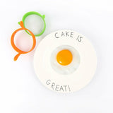 4pcs Silicone Egg Rings Non Stick Kitchen Baking Tools Pancake Handles