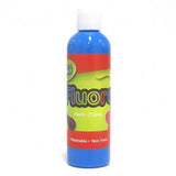 6 Tubes Artistic Fluorescent Paint Fluoro Fluro Glo Colour 250ml